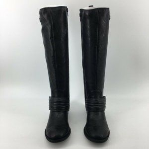 Jessica Simpson Womens Elmont Riding Boots Black